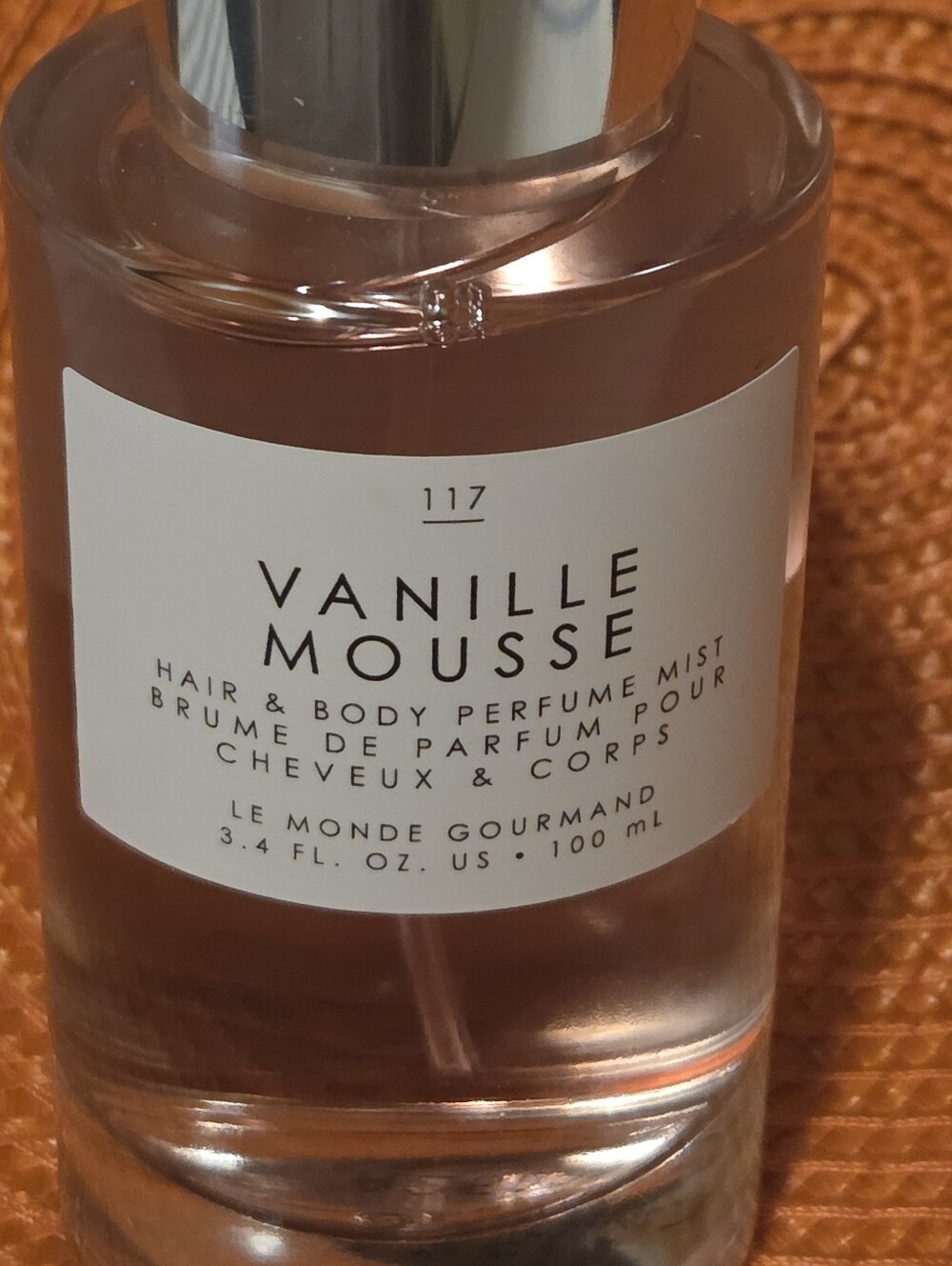 Vanille Mousse Hair & Body Perfume Mist 117 - Picture 3 of 7